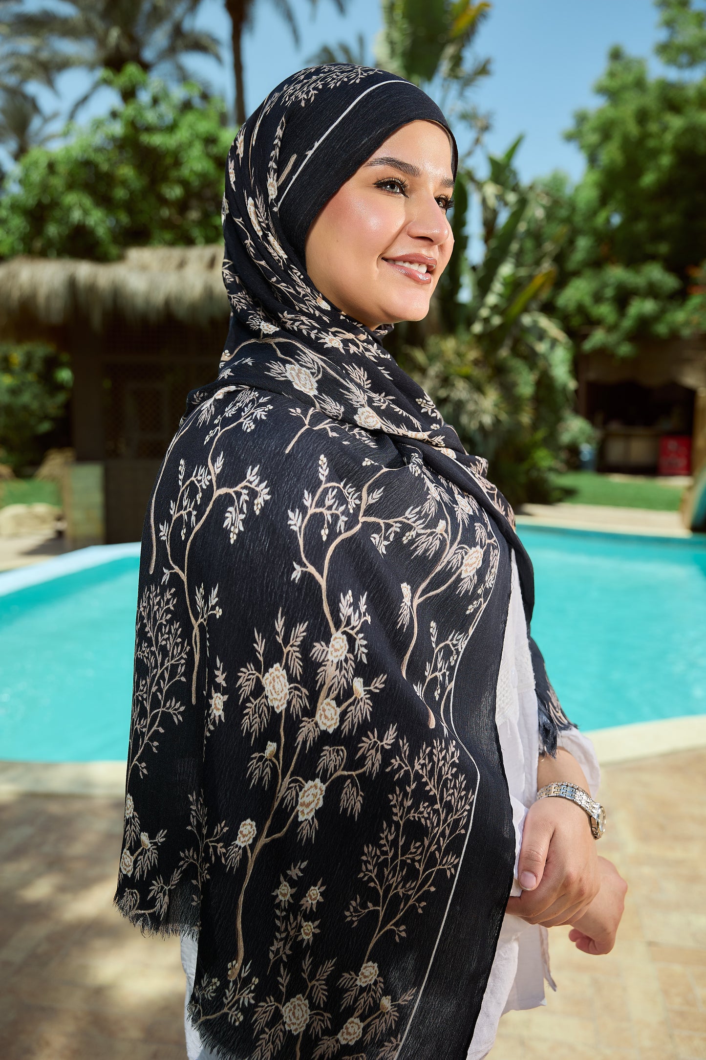 Black Floral