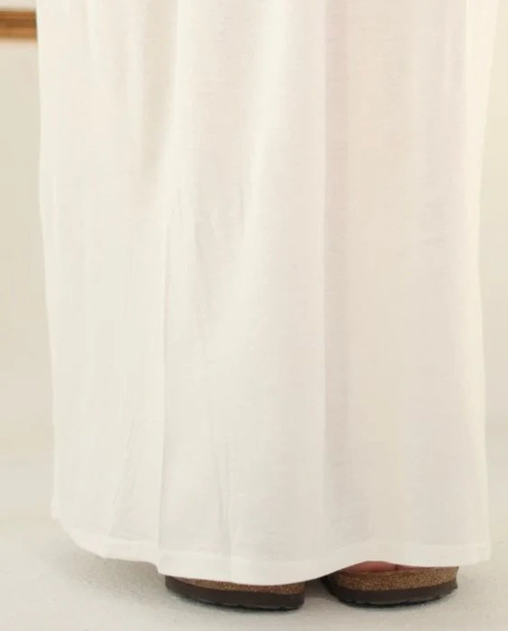 Basic Skirt White