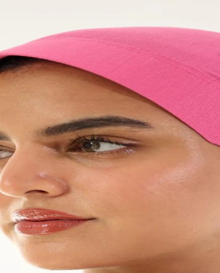 Cap With Support : Pink