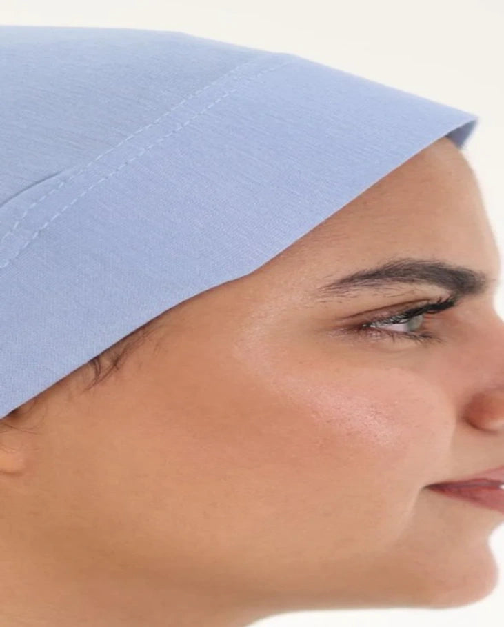 Cap With Support : Baby Blue