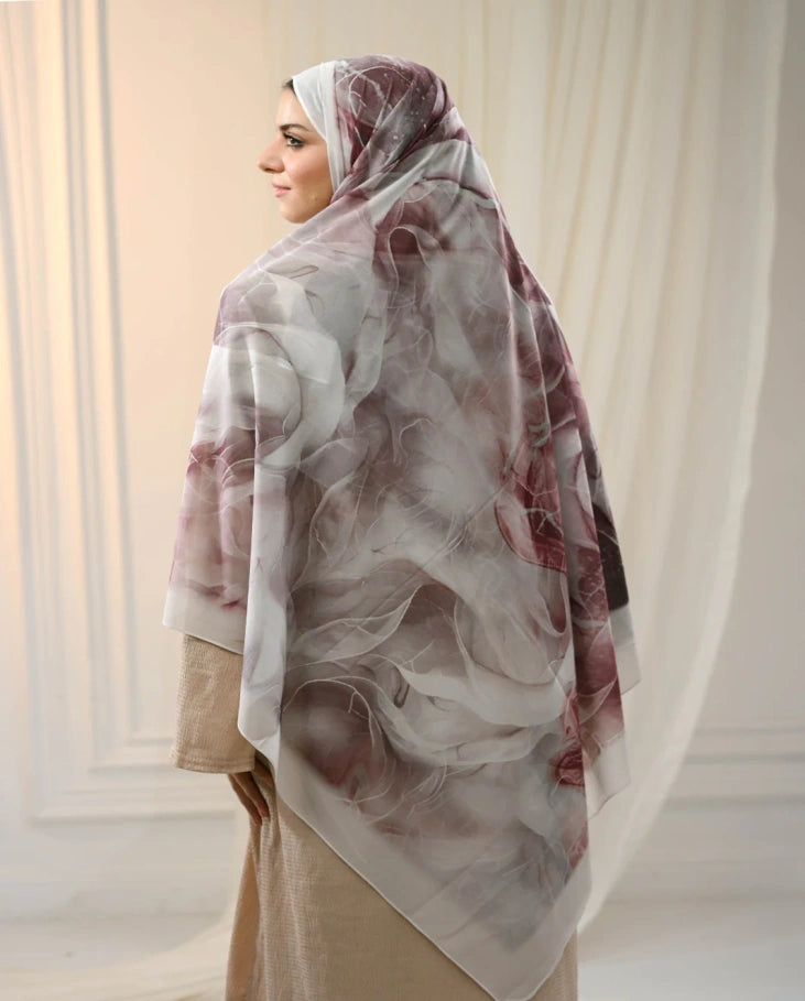 Ruby Marble Khimar