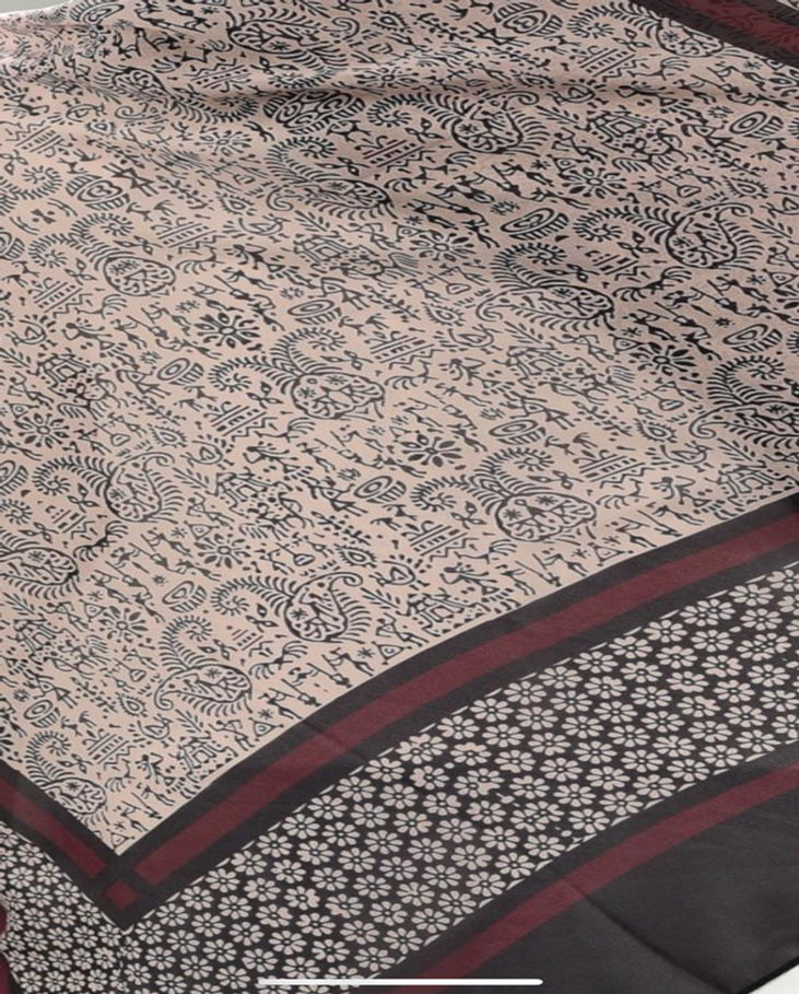 Neutral Mosaic Khimar