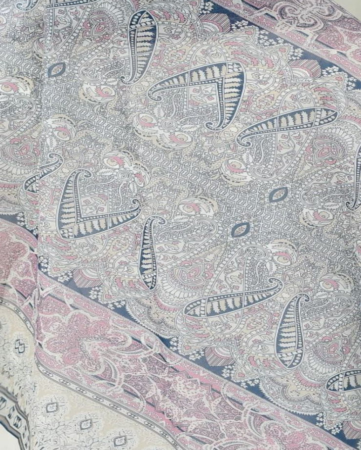 Gray Pink Khimar