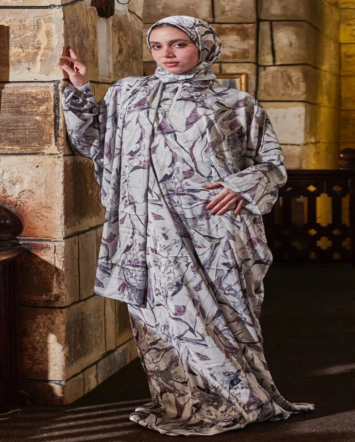 Lavender Marble Satin Isdal