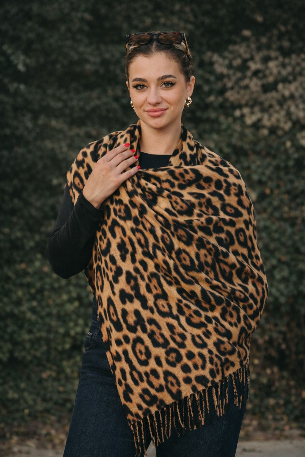Urban Leopard Shawl
