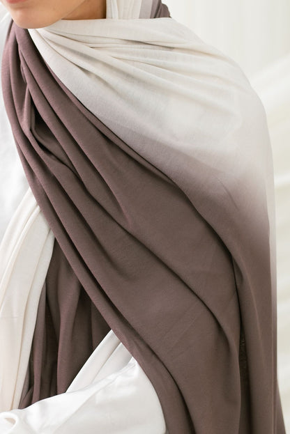 Latte Brown x Off white kuwaiti degrade