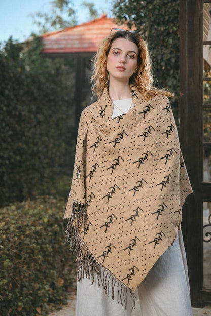 LV Double Face Shawl