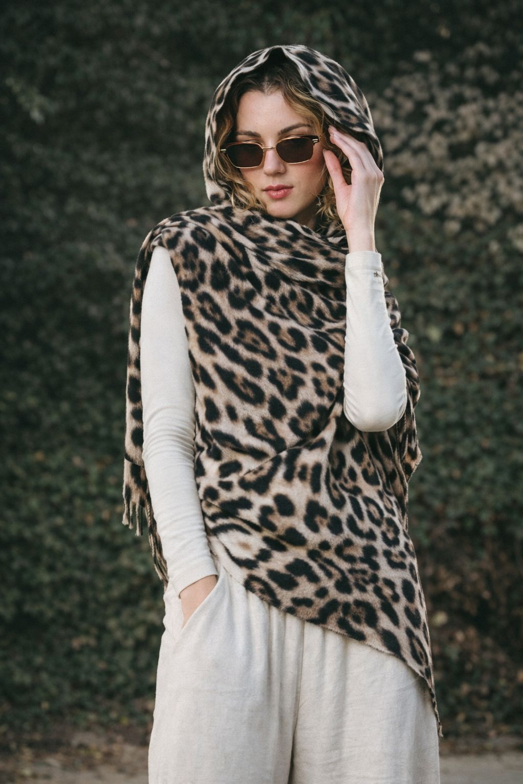 Urban Leopard Shawl