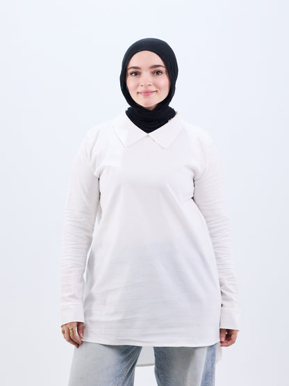 T-shirt Chemise sleeves