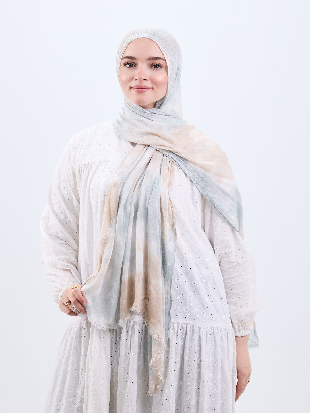 Tie Dye Scarf - Spots