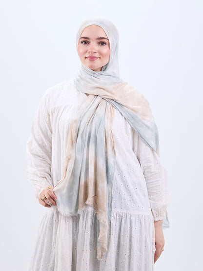 Tie Dye Scarf - Spots