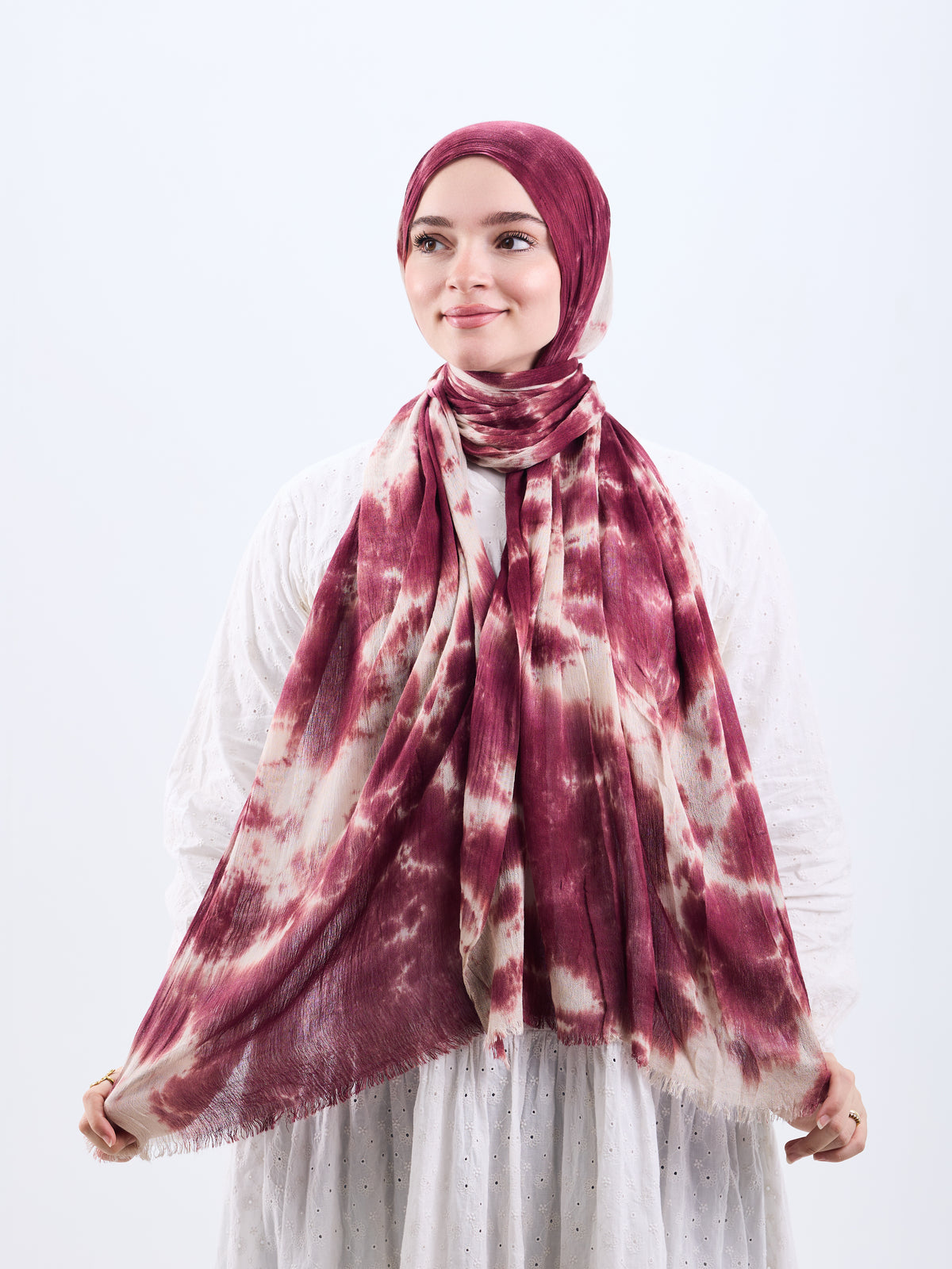 Tie Dye Scarf - Spots