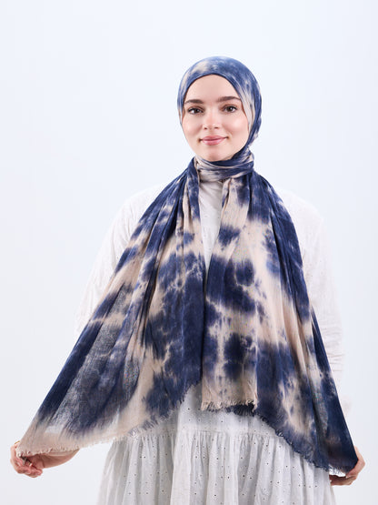 Tie Dye Scarf - Spots