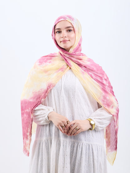Tie Dye Scarf - Spots
