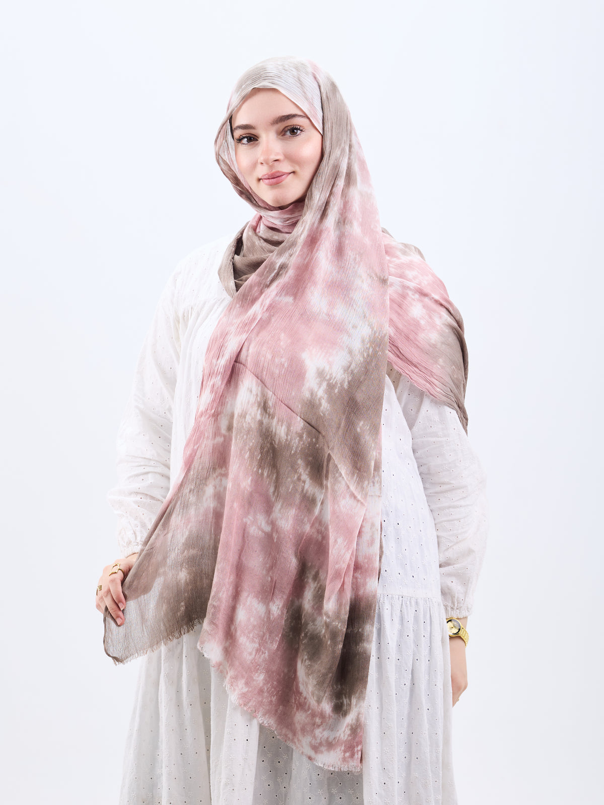 Tie Dye Scarf - Spots
