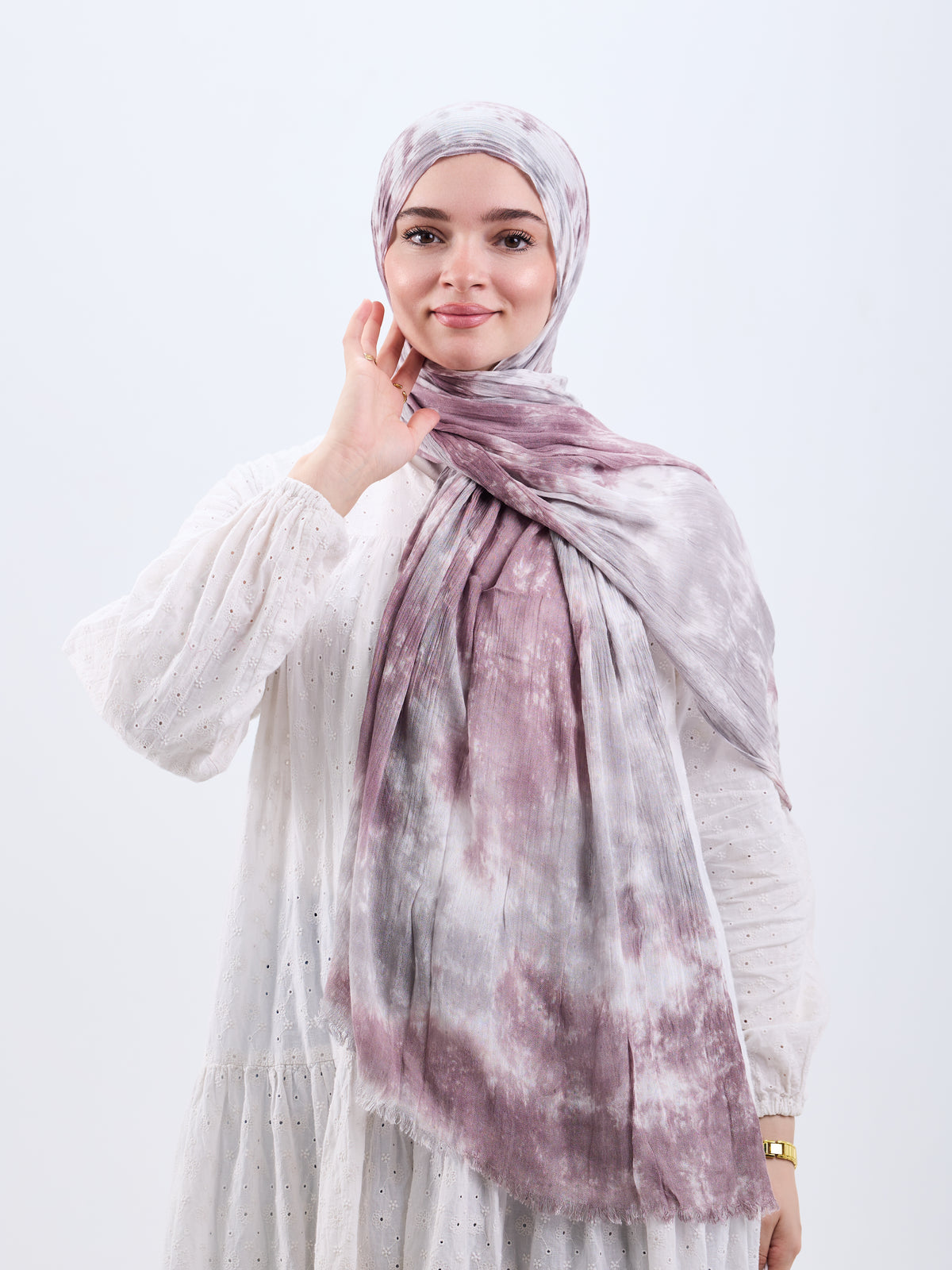 Tie Dye Scarf - Spots