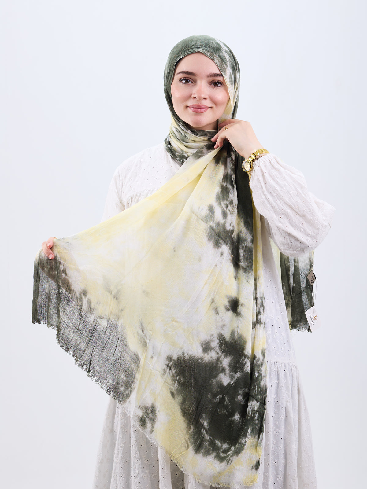 Tie Dye Scarf - Spots