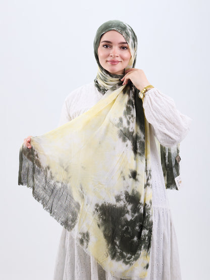 Tie Dye Scarf - Spots