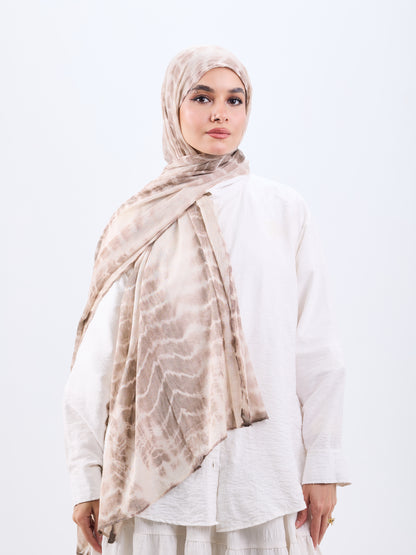 Tie Dye Scarf - Waves