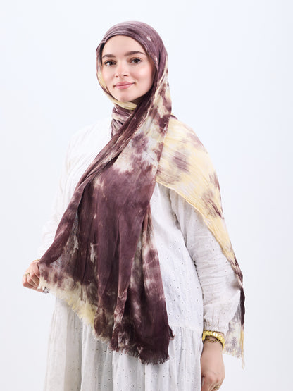 Tie Dye Scarf - Spots
