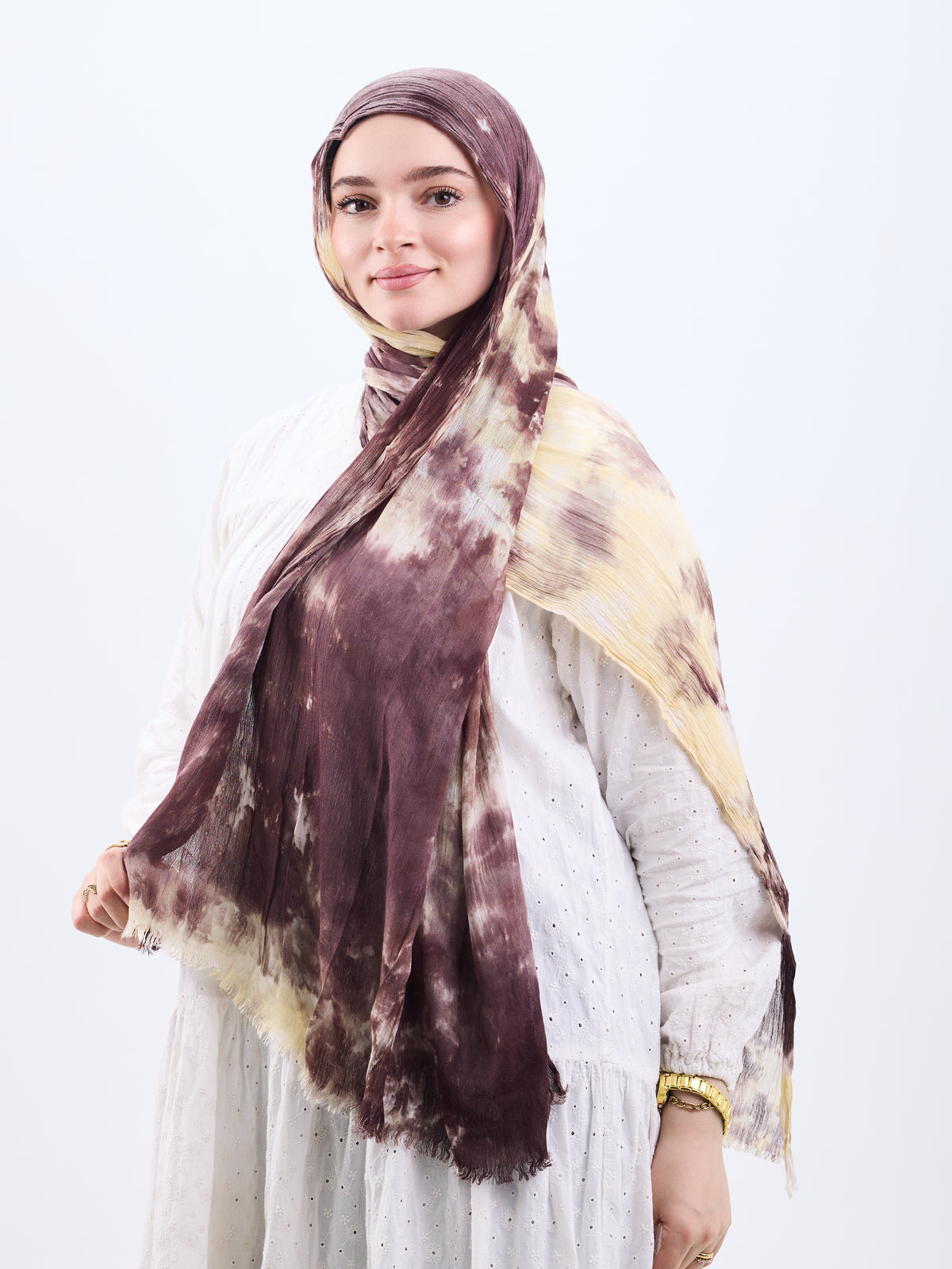 Tie Dye Scarf - Spots
