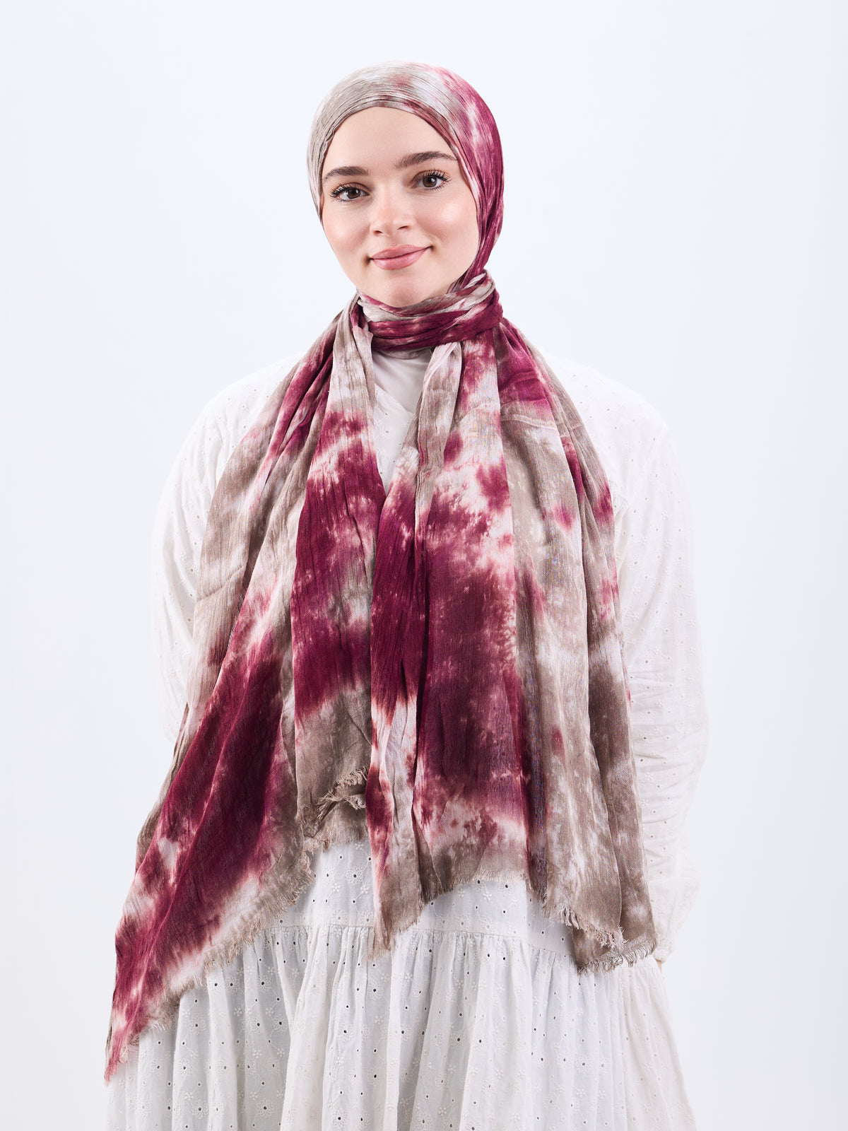 Tie Dye Scarf - Spots