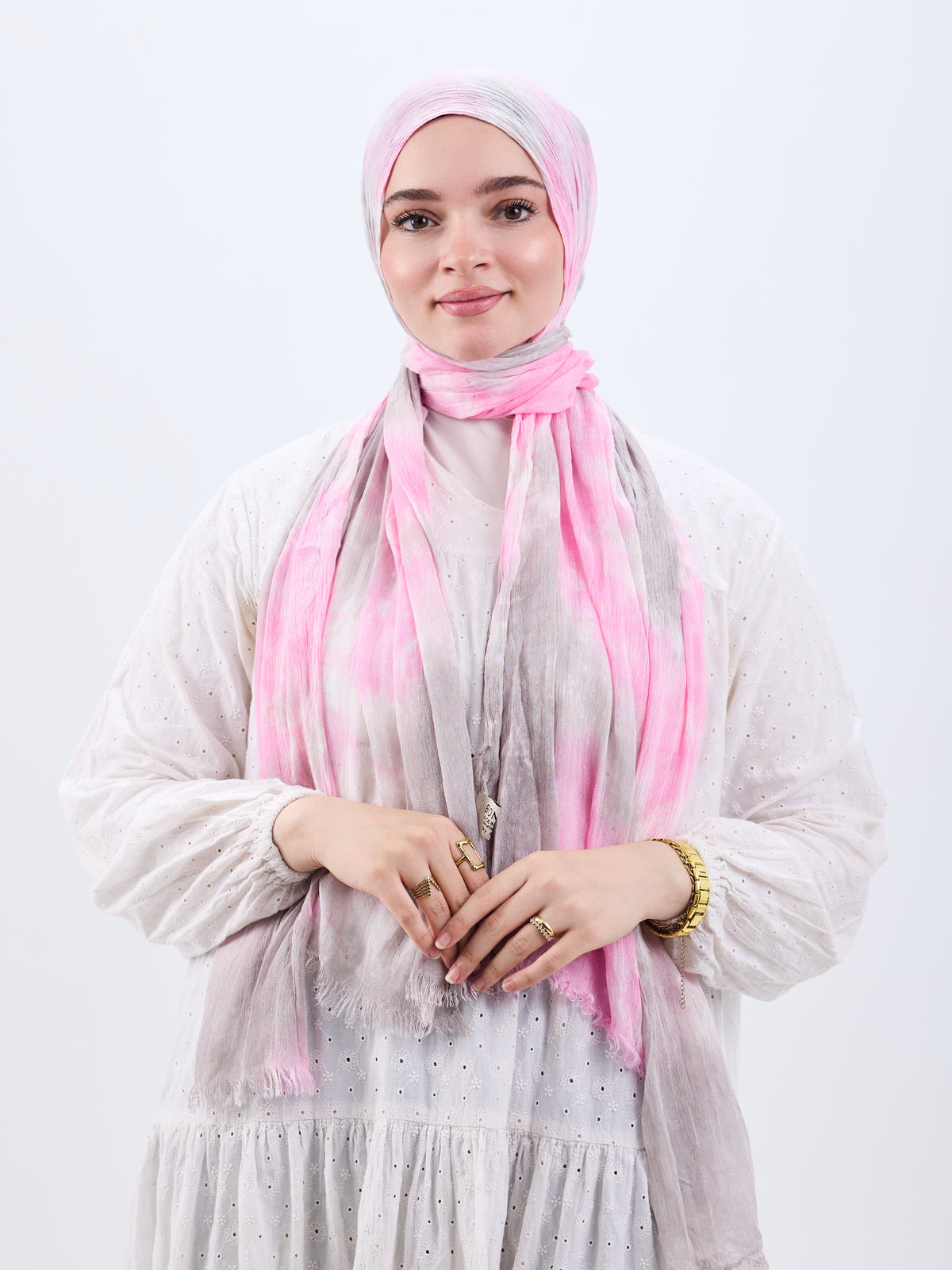 Tie Dye Scarf - Spots
