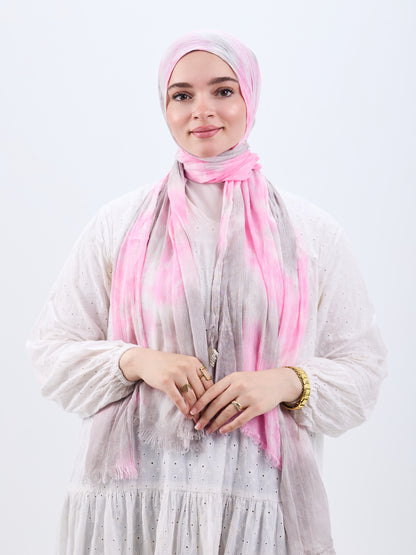 Tie Dye Scarf - Spots