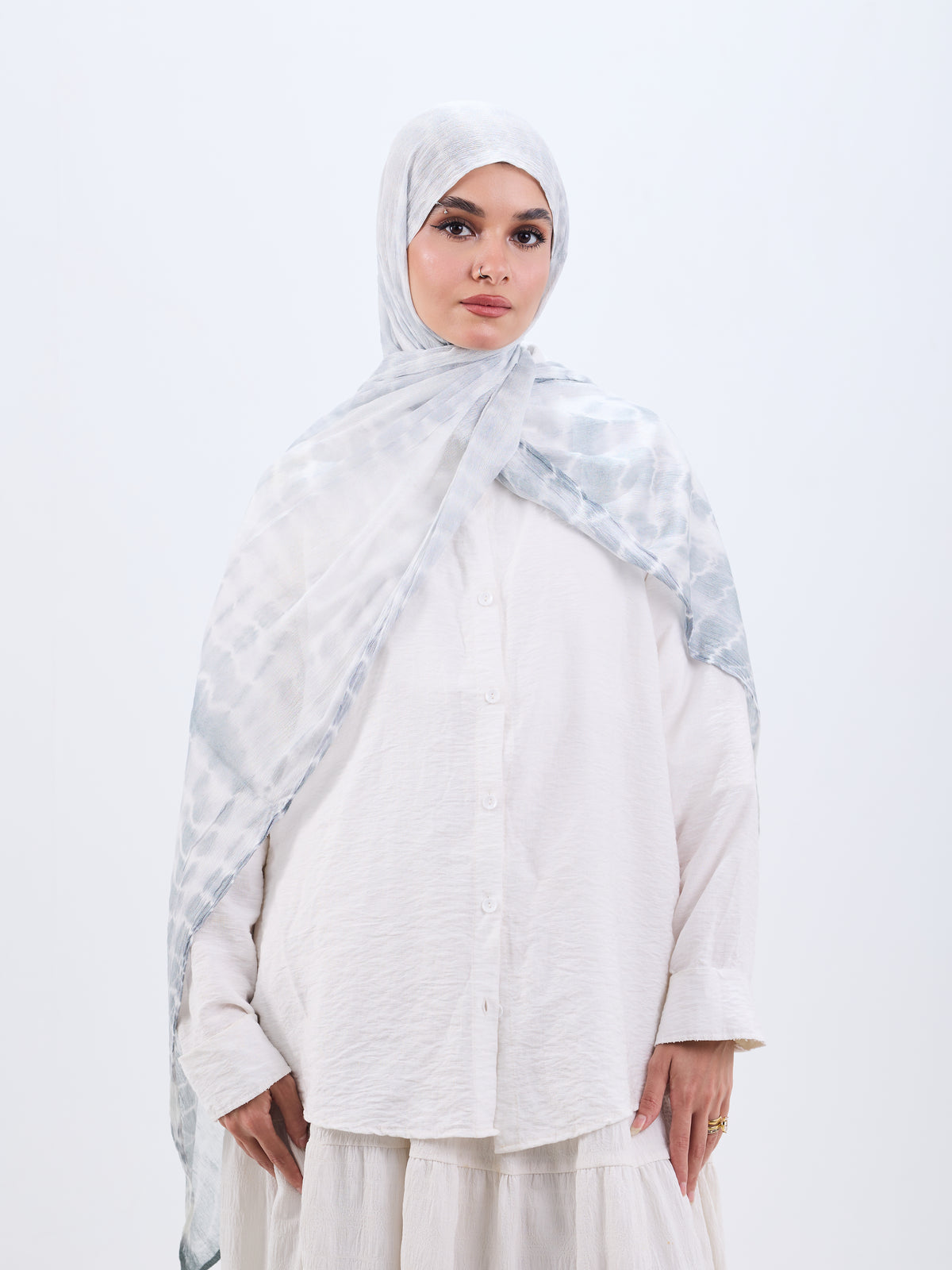 Tie Dye Scarf - Waves