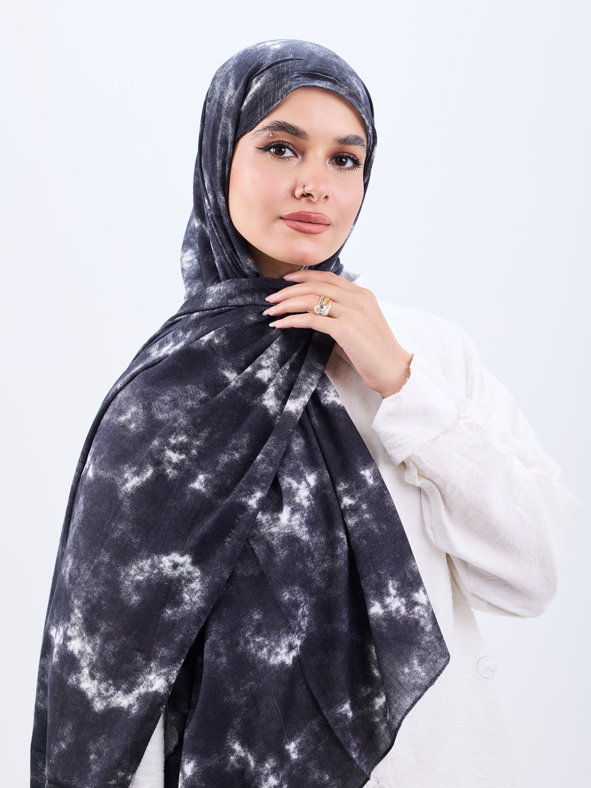 Modal Tie-Dye black