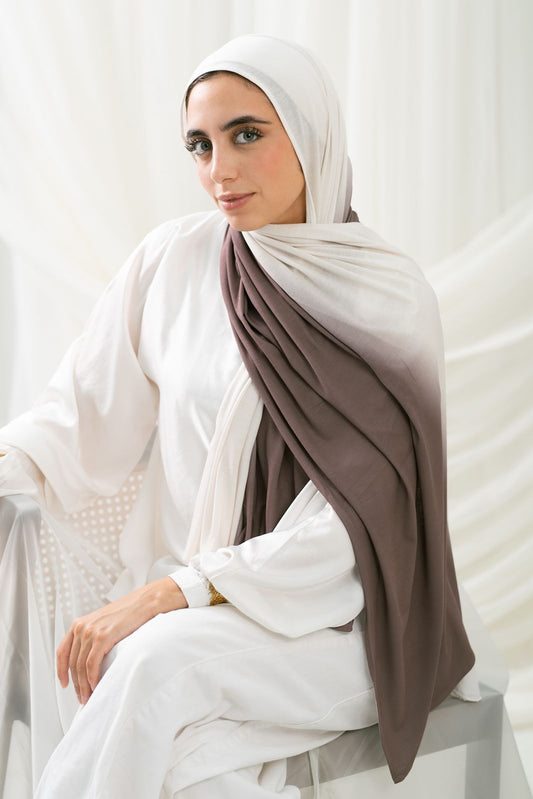 Latte Brown x Off white kuwaiti degrade