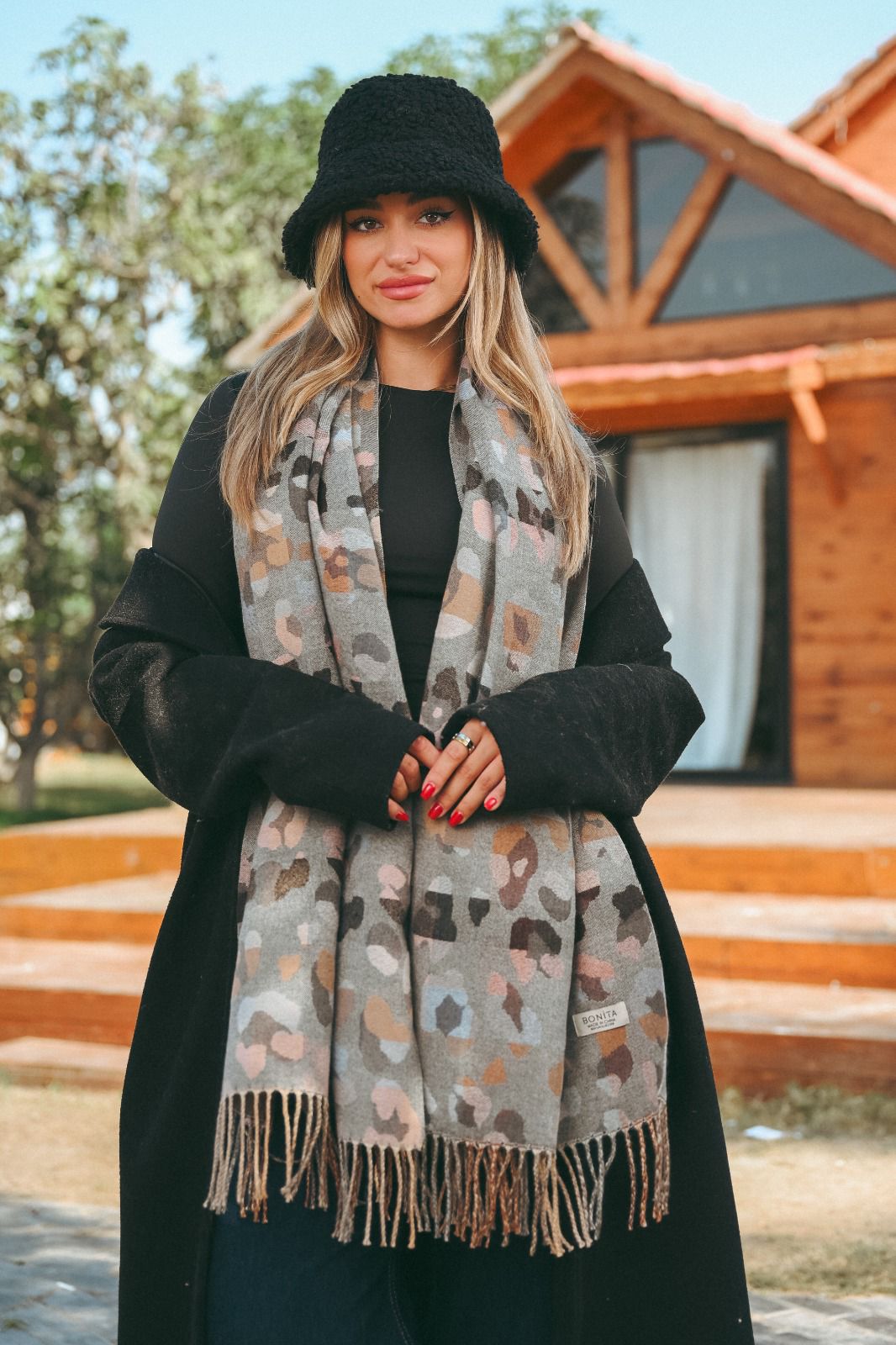 Tiger Stripes Shawl