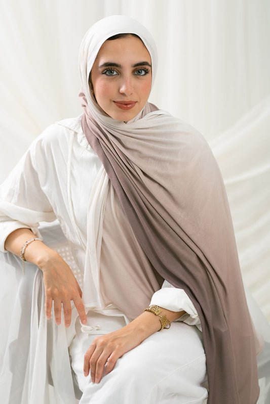 Latte Beige x Off white kuwaiti  degradee