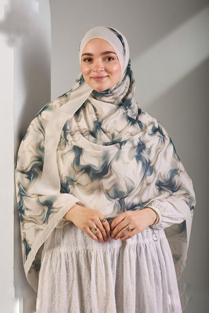 Ivory Wave Khimar