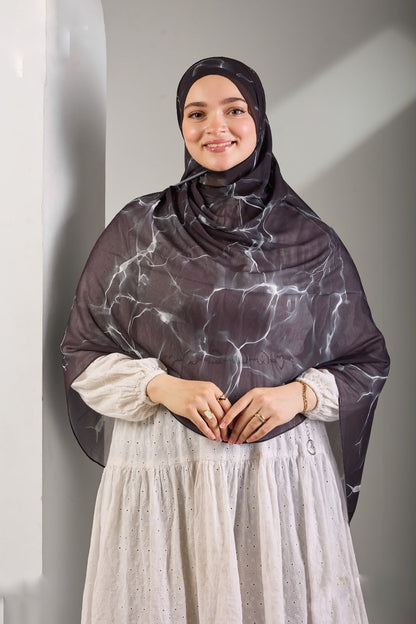 Midnight Marble Khimar
