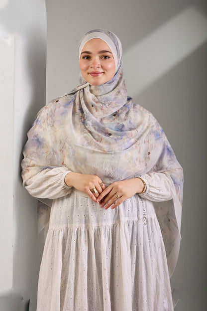 Lavender Mist Khimar