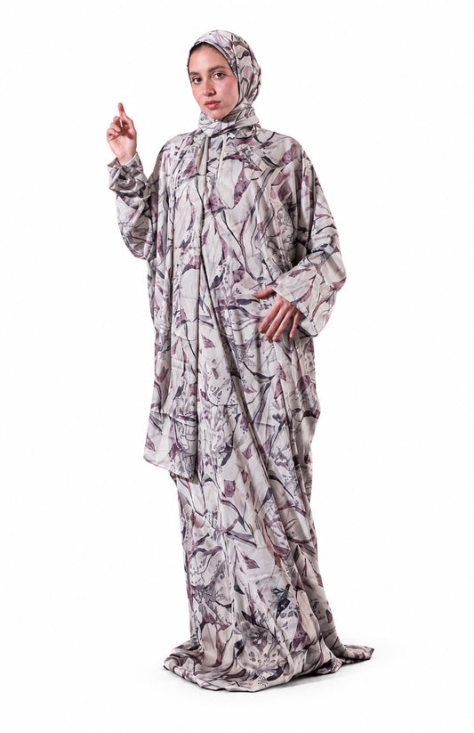 Lavender Marble Satin Isdal