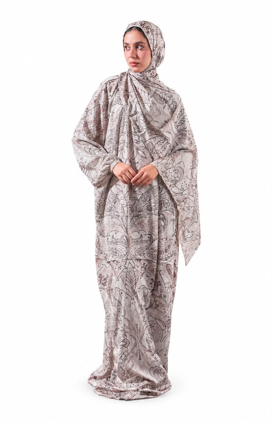 Rose Mandala satin Isdal
