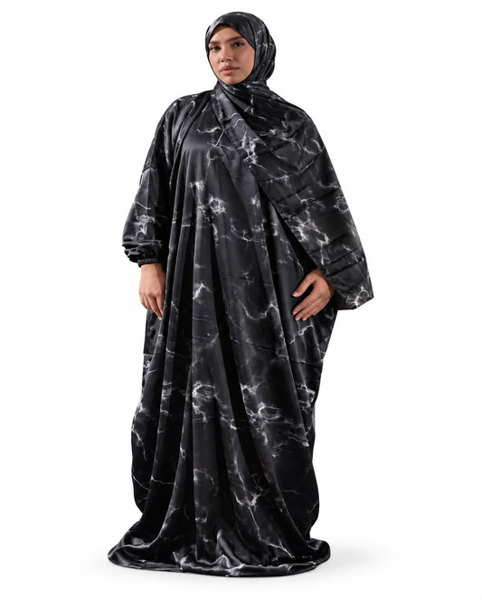 Smoky Marble Satin Isdal