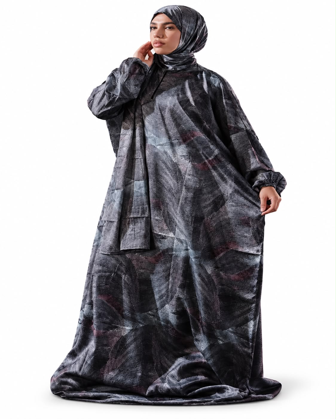 SMOKY GREY Satin Isdal