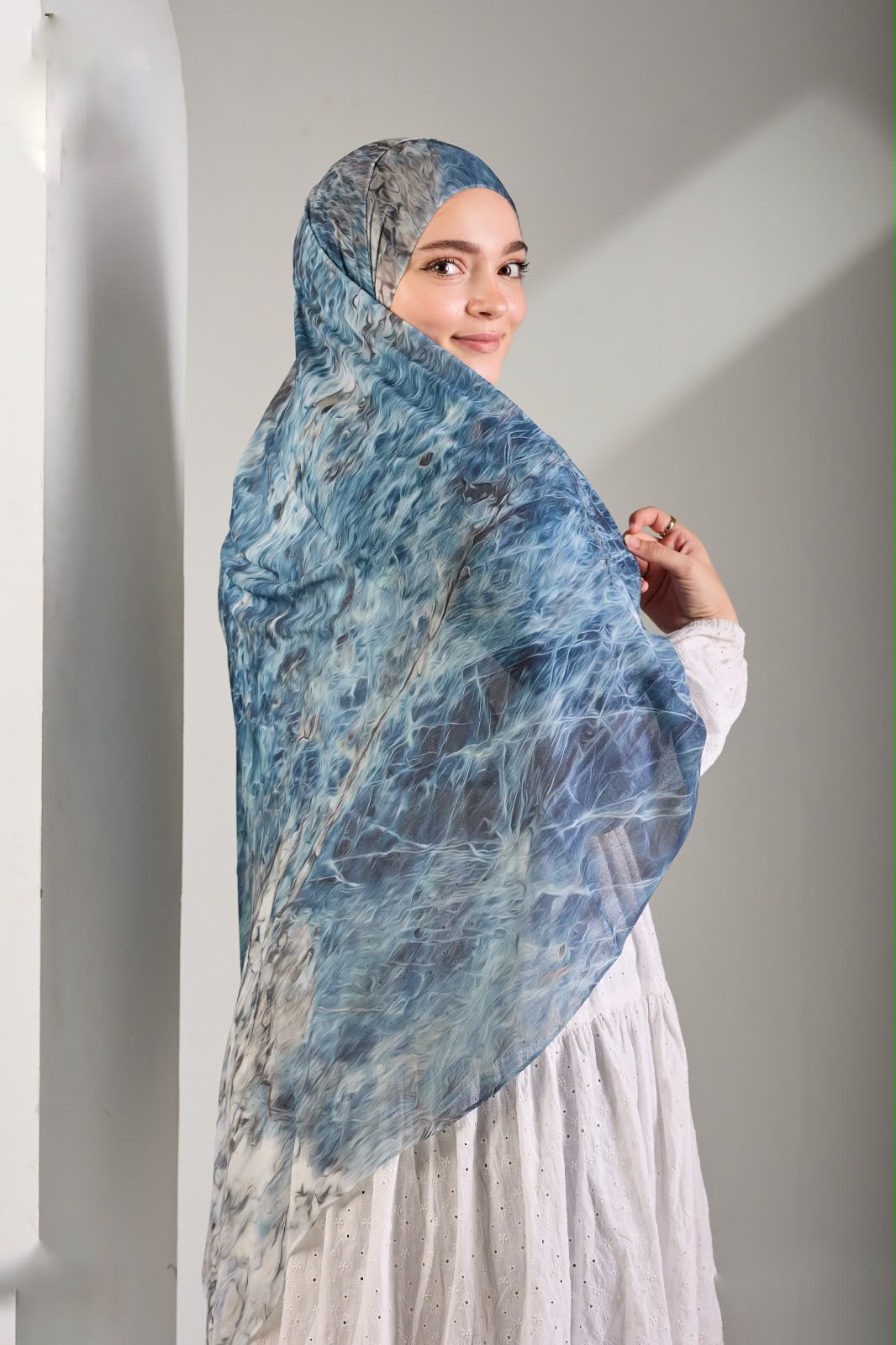 Ocean Marble Khimar