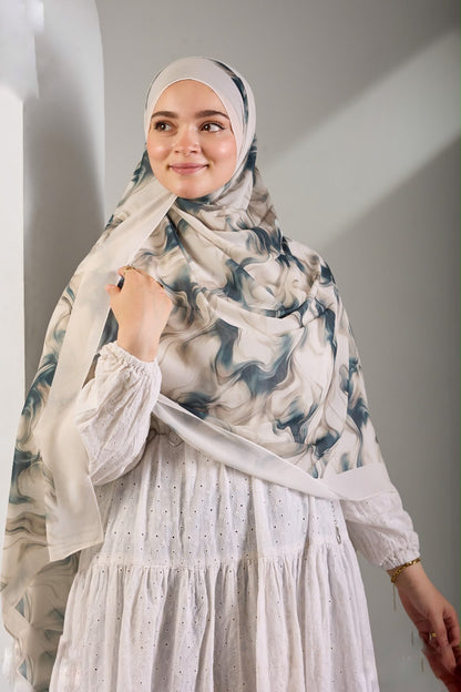 Ivory Wave Khimar