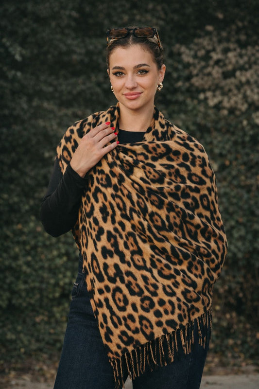 Urban Leopard Shawl