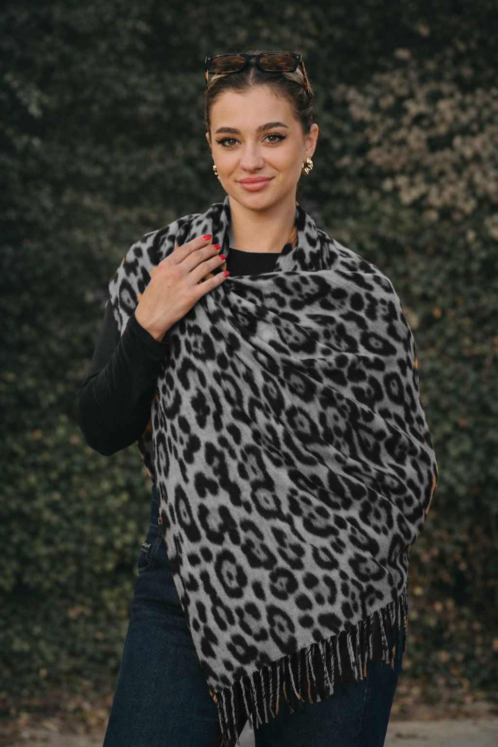 Urban Leopard Shawl