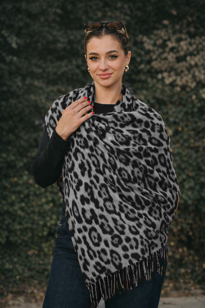 Urban Leopard Shawl