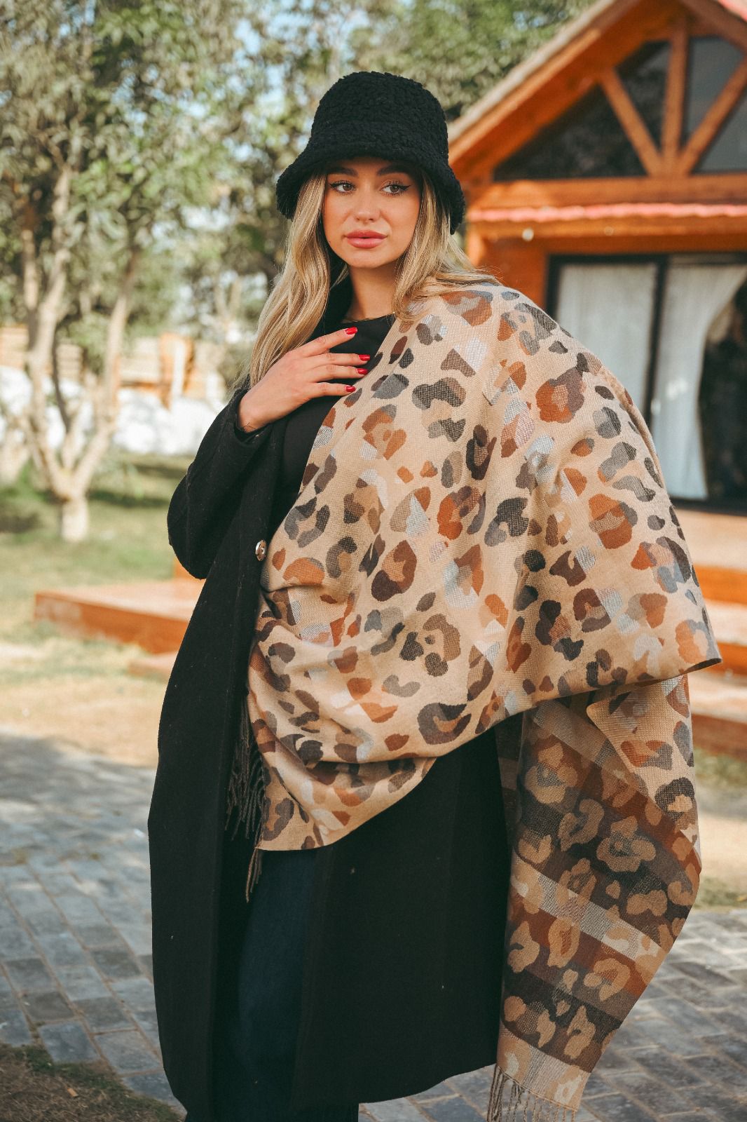 Tiger Stripes Shawl