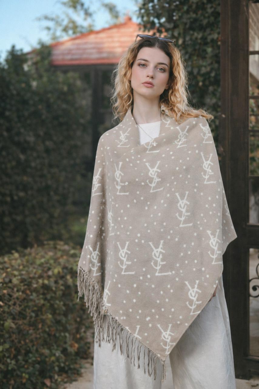 LV Double Face Shawl