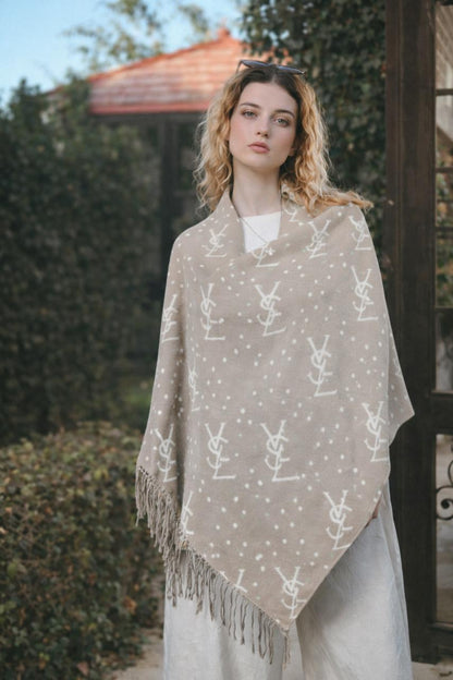 LV Double Face Shawl