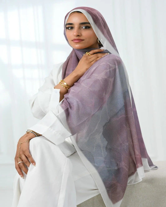 Lavender Cloud Dubetta Scarf