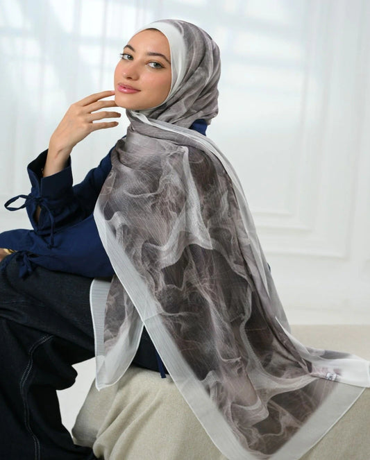 Smoky Brown Dubetta Scarf
